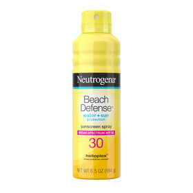 Neutrogena front packaging showing SPF 30 protection and convenience