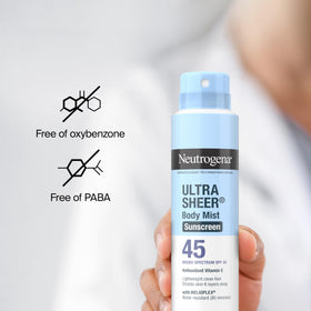 Neutrogena used outdoors at the beach for reliable sun protection benefit