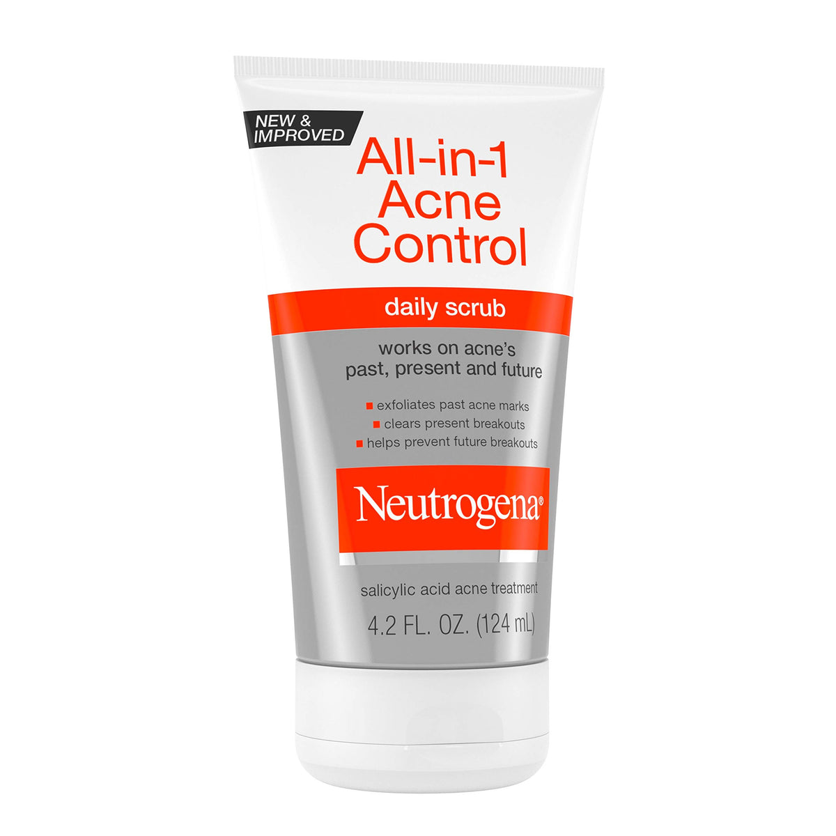 Neutrogena before and after skin texture image showing improved clarity