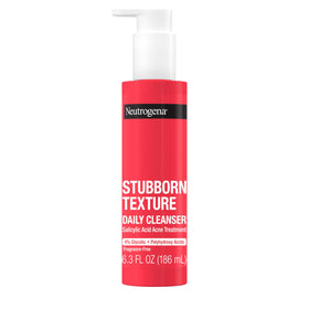 Neutrogena front packaging showing bottle and product name for clear acne care