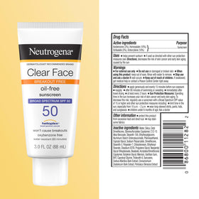 Neutrogena tube with skincare items in flatlay easing daily routine use