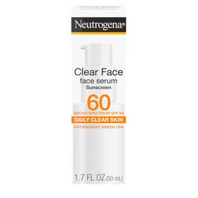 Neutrogena front packaging showing SPF 60 and benefits
