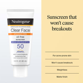 Neutrogena close-up of lotion texture absorbing quickly for matte finish