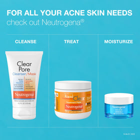 Neutrogena tube on bathroom vanity showing daily routine compatibility