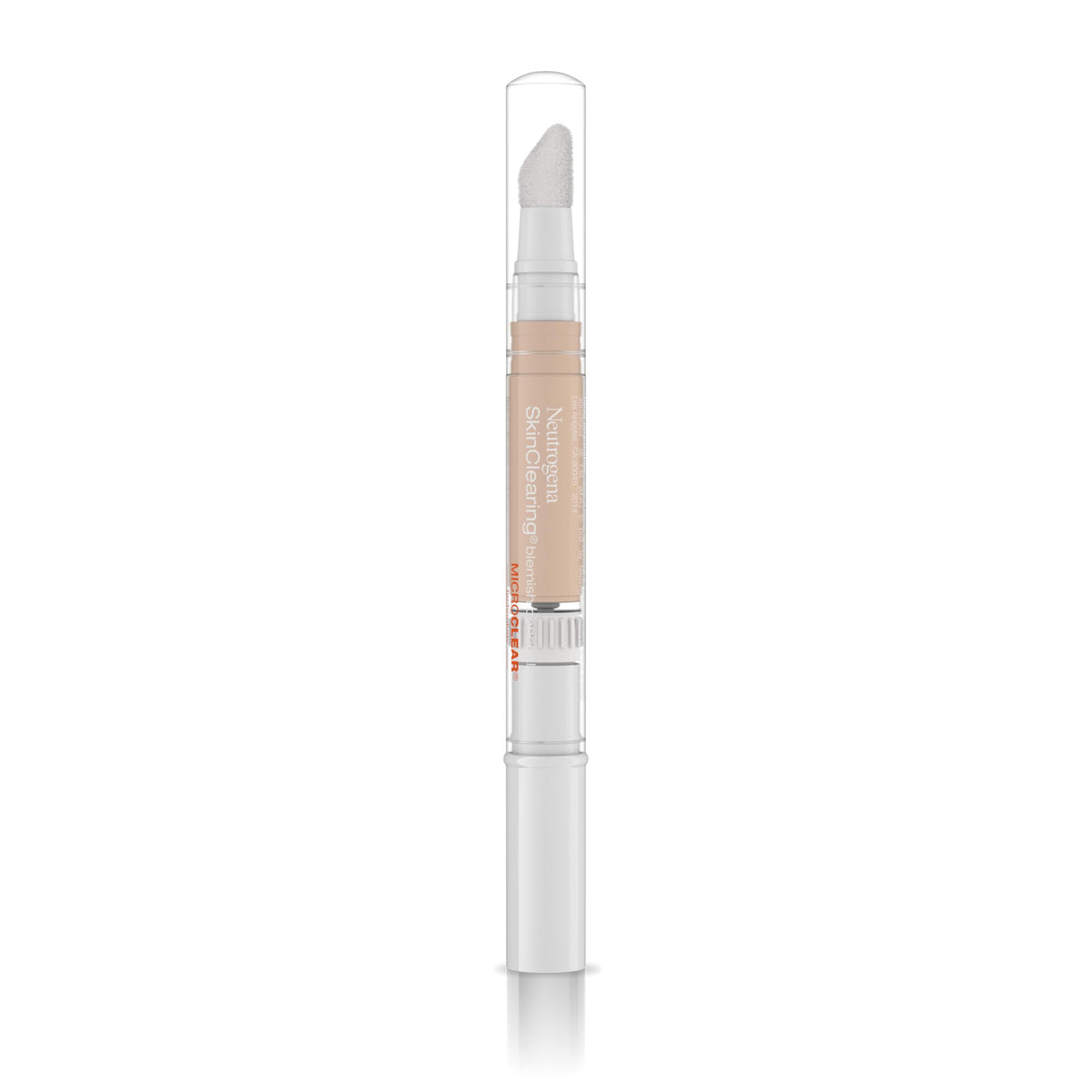 Neutrogena close-up dropper applicator demonstrating precise spot application