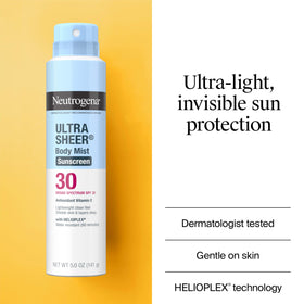 neutrogena close-up on arm showing no white cast and invisible finish