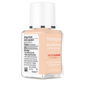 Neutrogena closeup visual representing MicroClear technology improving delivery
