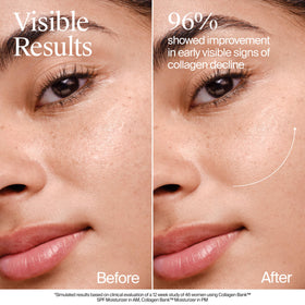 Neutrogena applied along jawline for visible hydration and firming