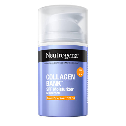 Neutrogena front packaging showing SPF 30 and anti-aging benefit