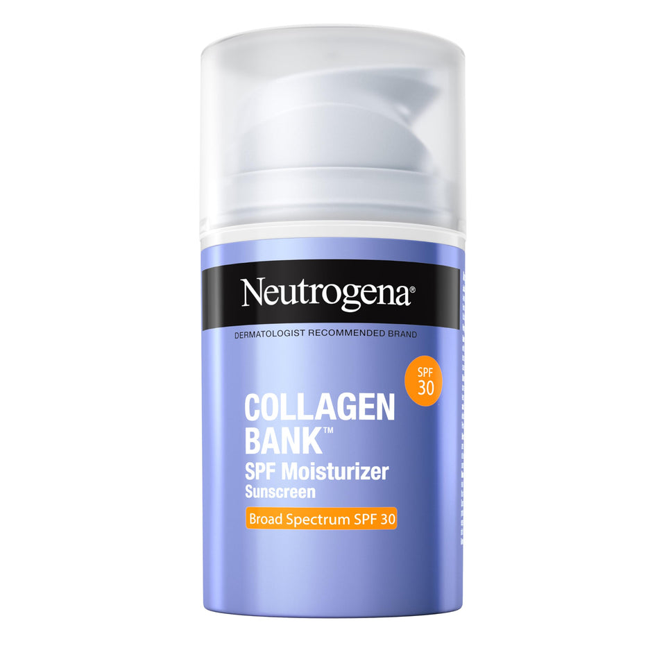 Neutrogena front packaging showing SPF 30 and anti-aging benefit