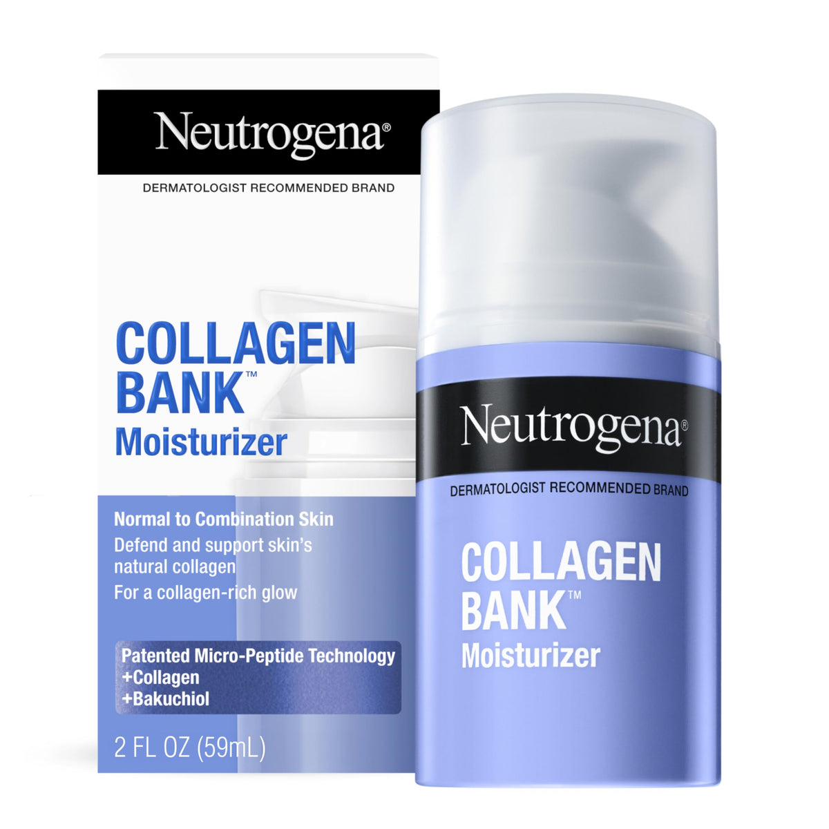 Neutrogena front packaging showing cream jar and brand for clear product ID
