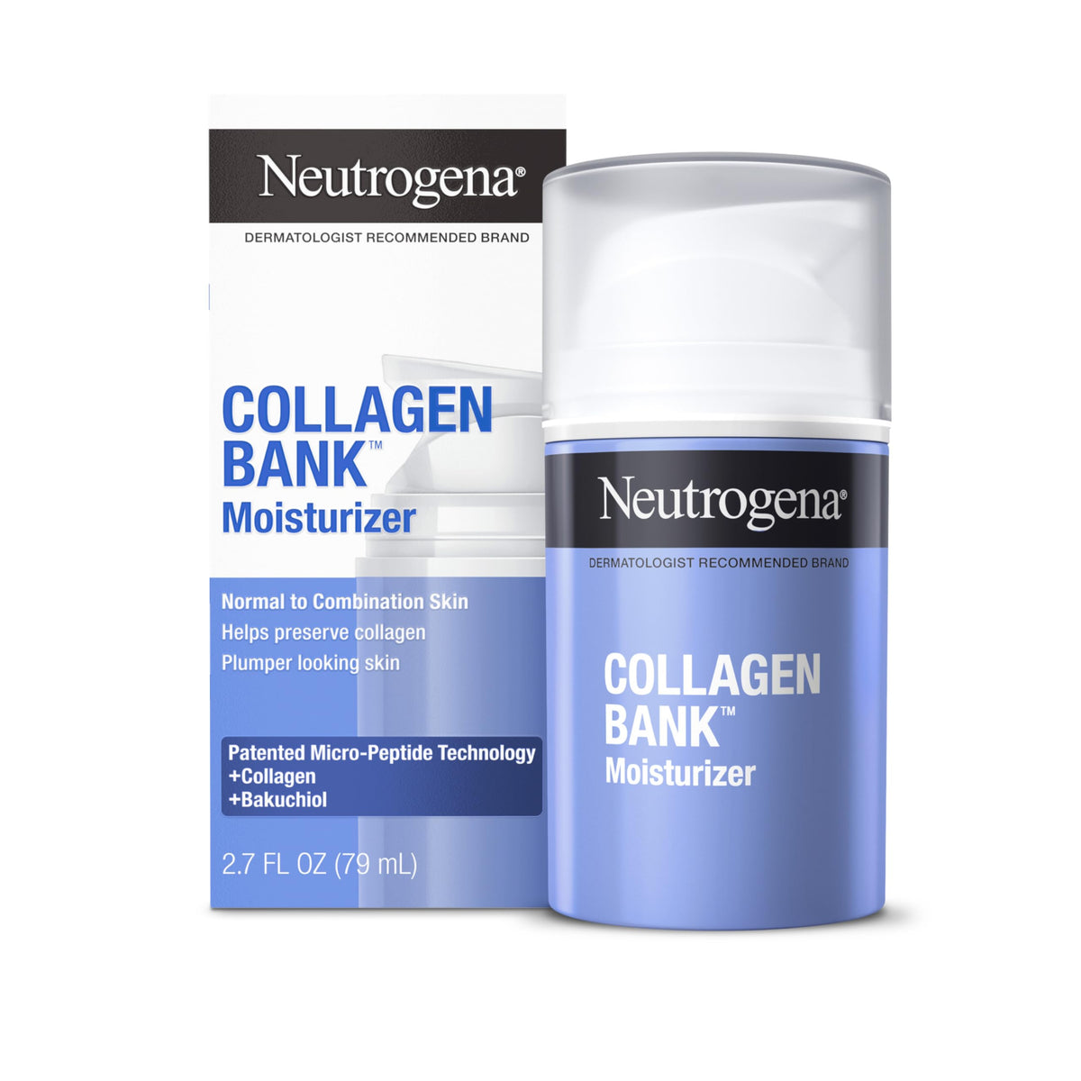 Neutrogena front packaging showing full product and branding for clear identification and trust