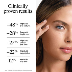 Neutrogena product held in hand to show compact 0.5 oz size and portability