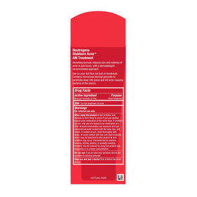 Neutrogena product paired with PM treatment to support clearer skin