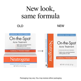 Neutrogena cream texture close-up showing lightweight absorbency