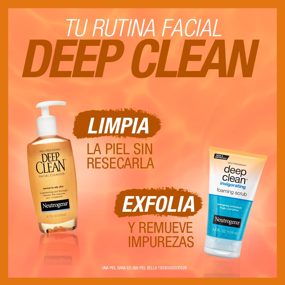 Neutrogena bottle beside skincare items showing compatibility with daily routine