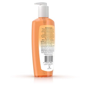 Neutrogena bottle next to coin for scale showing compact 6.7 fl oz travel-friendly size