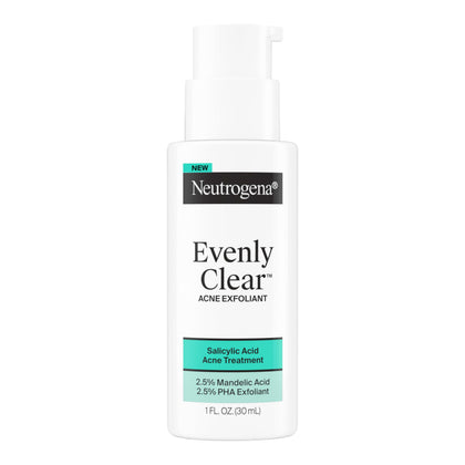 Neutrogena front packaging showing bottle and benefits