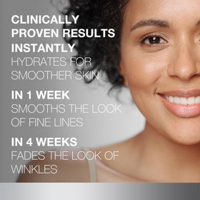 Neutrogena applied to face and neck in evening routine demonstrating targeted benefit