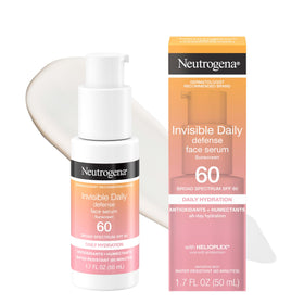 Neutrogena front packaging showing SPF 60 protection and compact size benefits