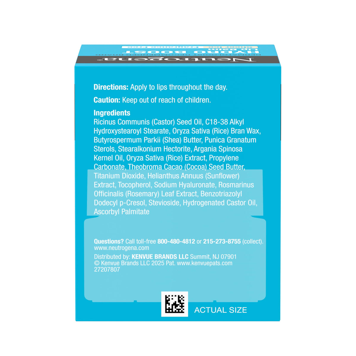 Neutrogena flatlay with jar and packaging showing what’s included and scale