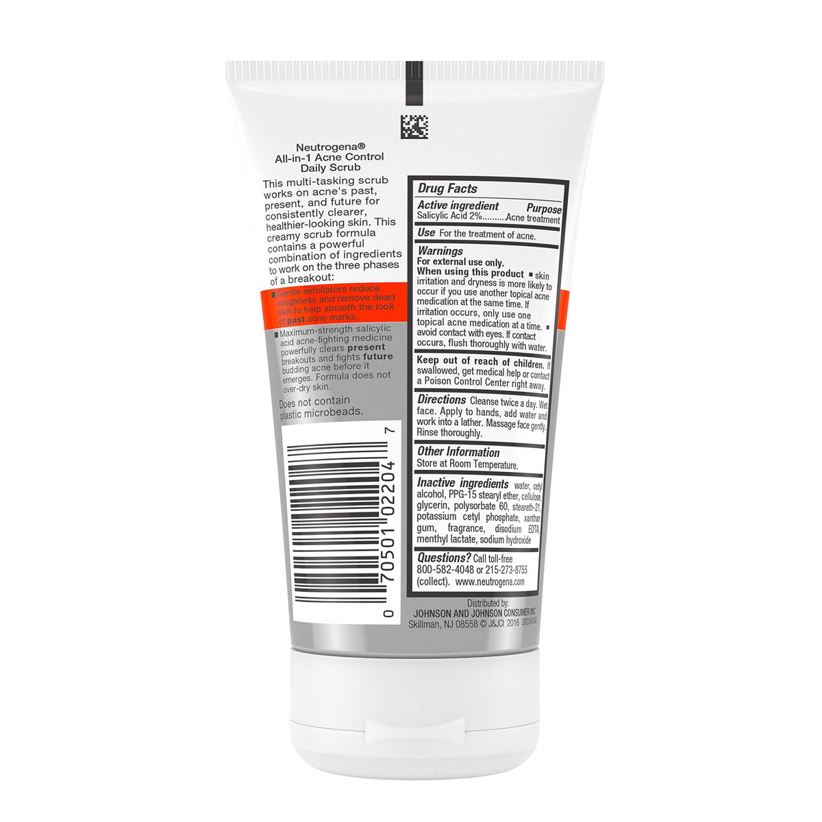 Neutrogena foamy lather on skin demonstrating cleanse and rinse benefit