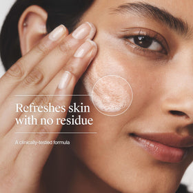 Neutrogena foam texture on hand demonstrating airy lather and gentle cleanse