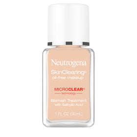 Neutrogena front packaging showing Natural Beige, clear coverage benefit