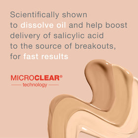 Neutrogena foundation texture droplet showing smooth blendable formula