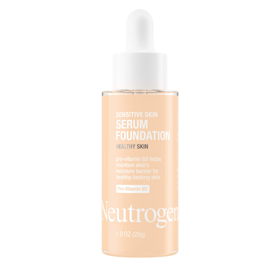 Neutrogena front bottle Light 01 showing product and cap for easy identification and convenience