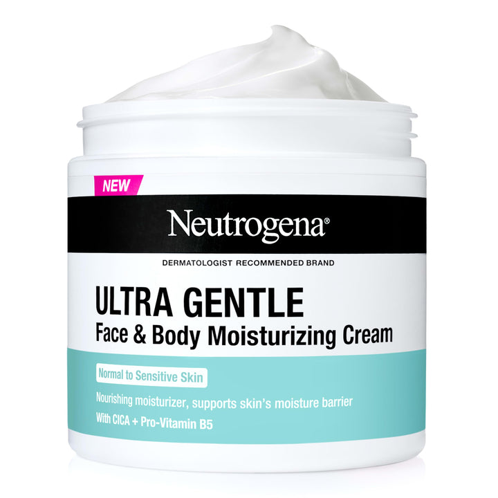 Neutrogena front jar 11 oz shows product packaging and easy dispensing benefit