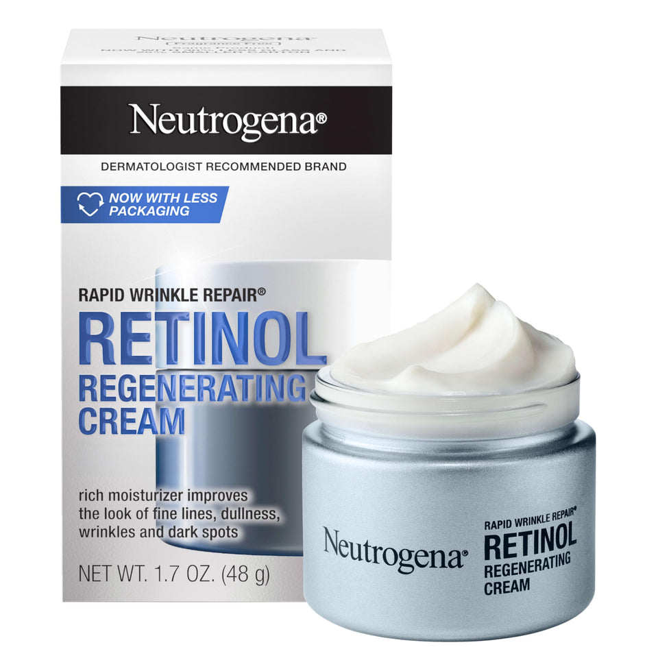 Neutrogena jar front view showing packaging and product benefits