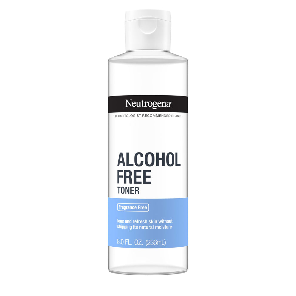 Neutrogena front packaging 8 oz showing clean bottle and branding for gentle toning