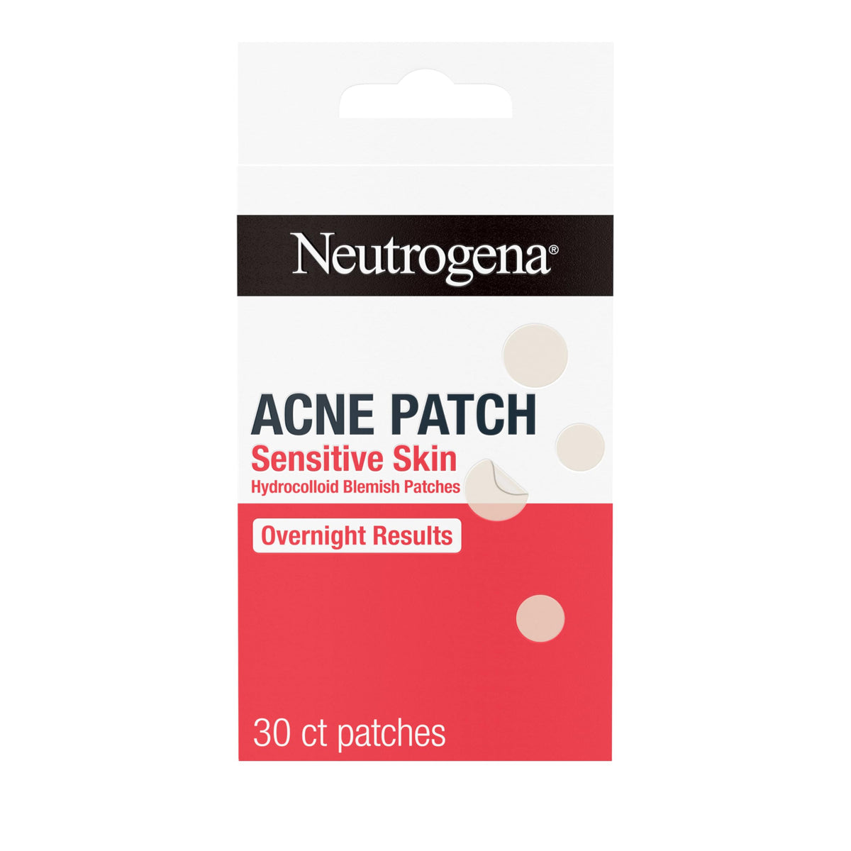 Neutrogena front packaging showing patch variety and benefits