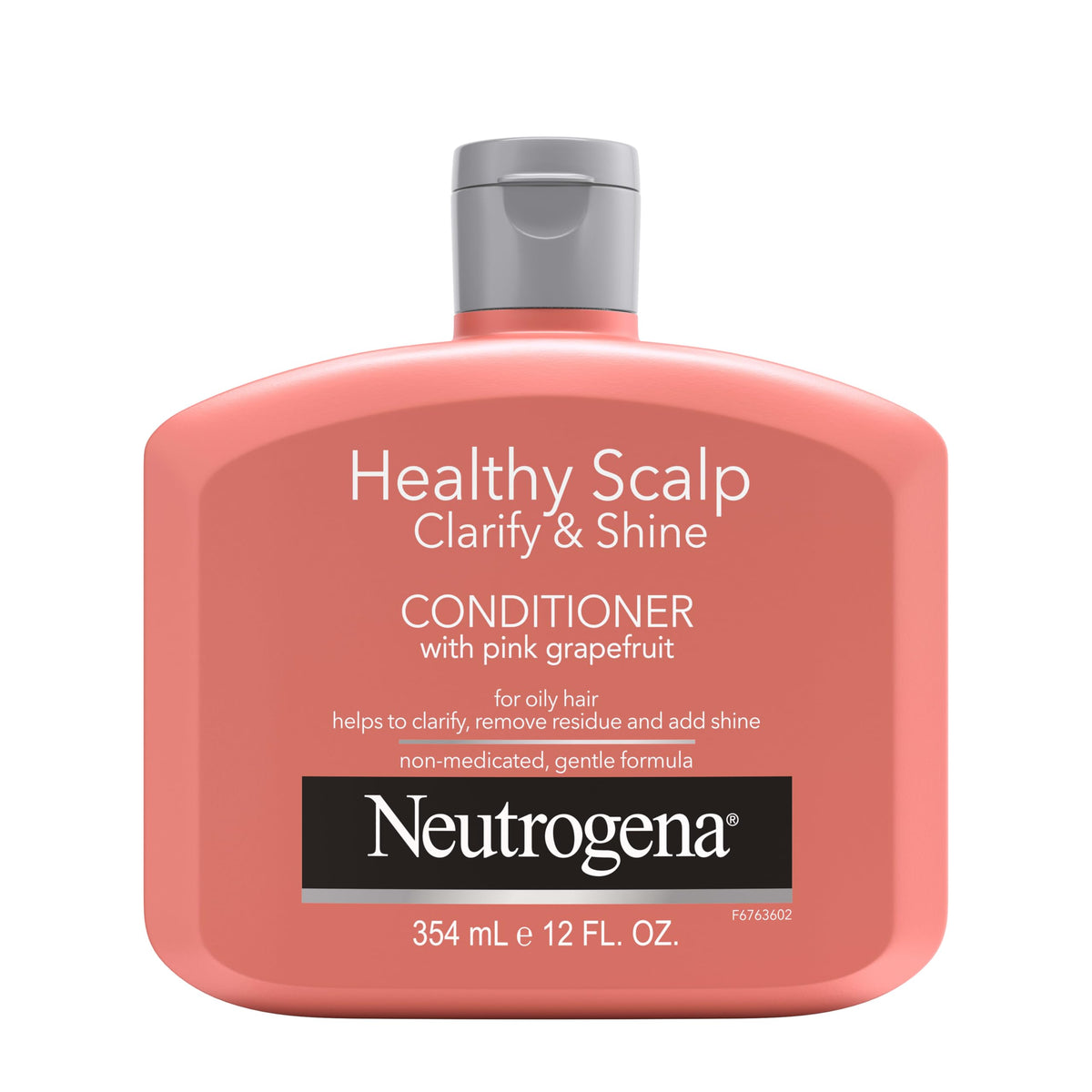 Neutrogena front packaging showing clarify and shine conditioner benefit