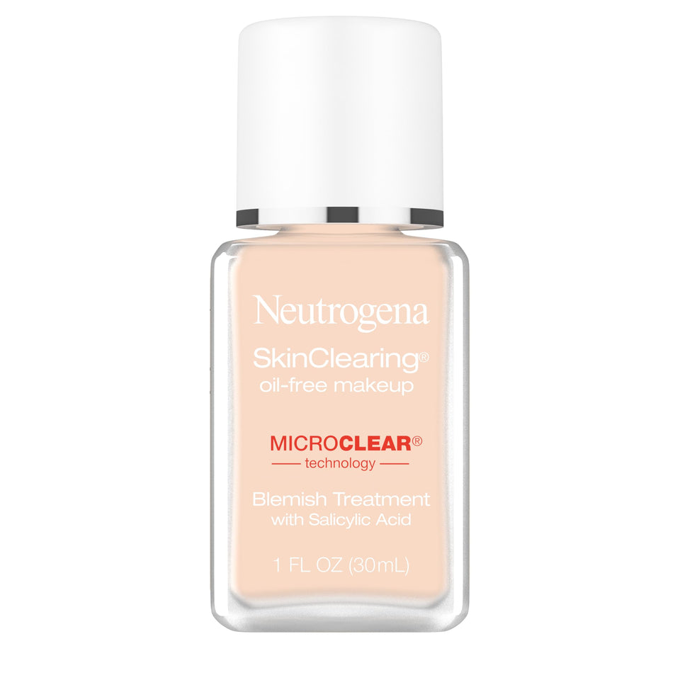 Neutrogena front packaging showing Classic Ivory shade and acne-fighting benefit