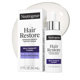 Neutrogena front packaging showing serum bottle and label benefits