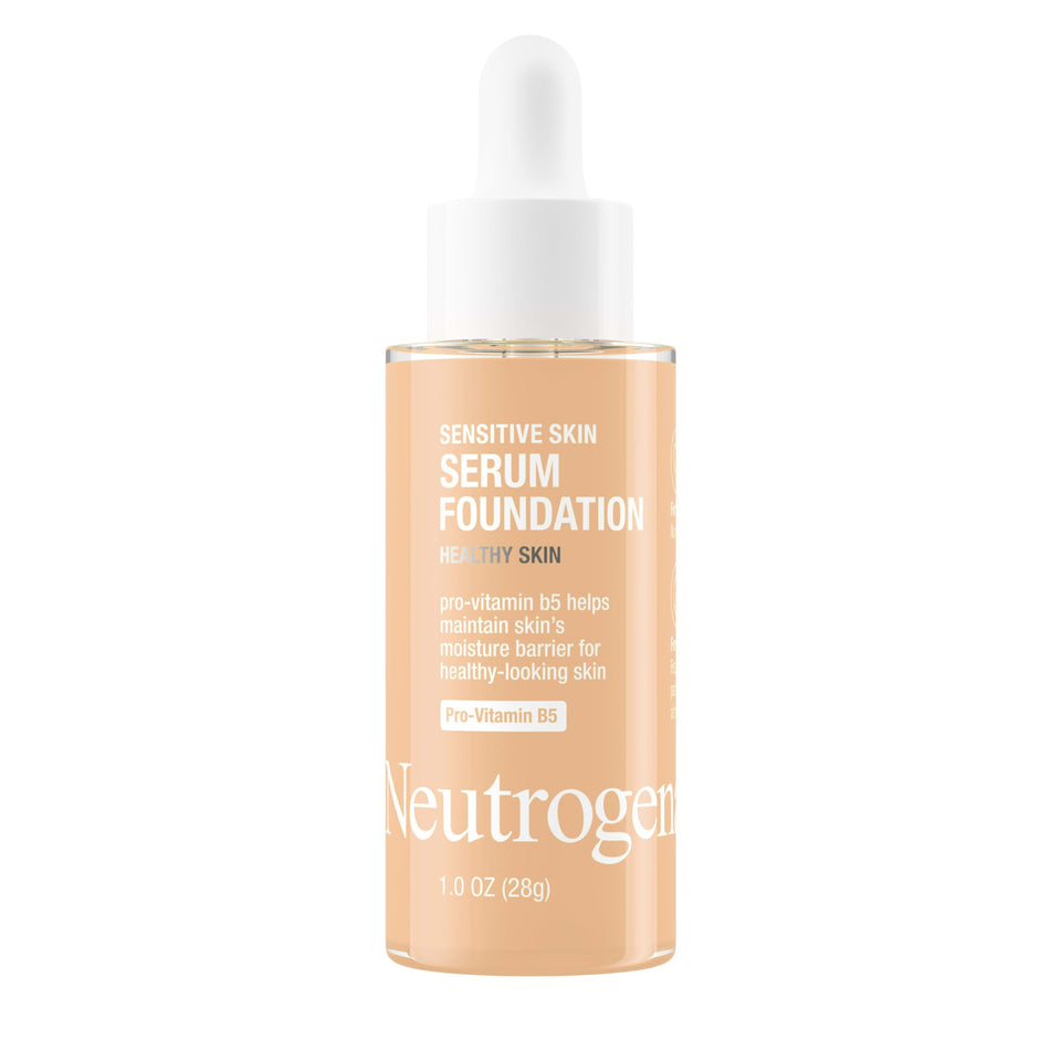 Neutrogena front packaging showing serum foundation and easy recognition benefit