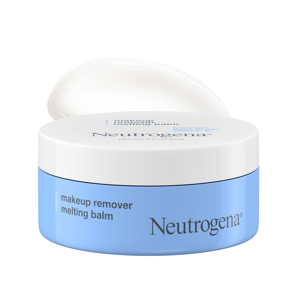 Neutrogena front packaging showing compact 2 oz jar and branding benefit travel-ready