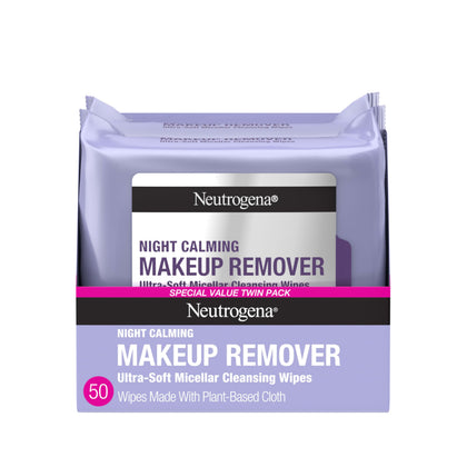 Neutrogena front packaging showing twin pack and calming fragrance benefit