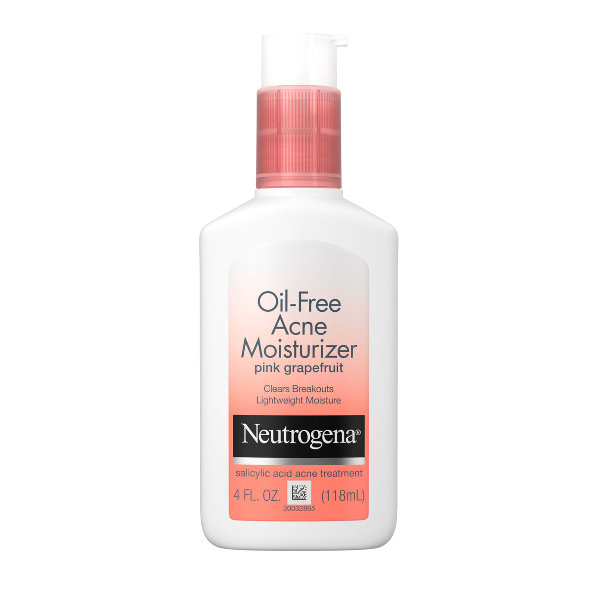 Neutrogena front packaging showing pink grapefruit and oil-free benefit