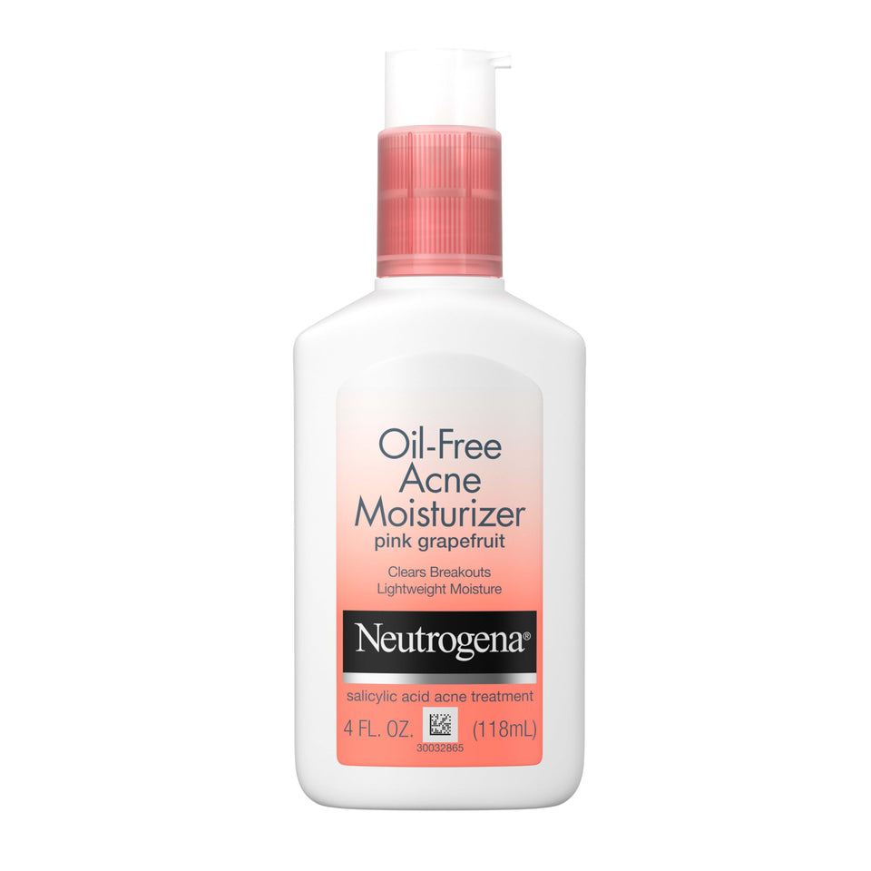Neutrogena front packaging showing pink grapefruit and oil-free benefit