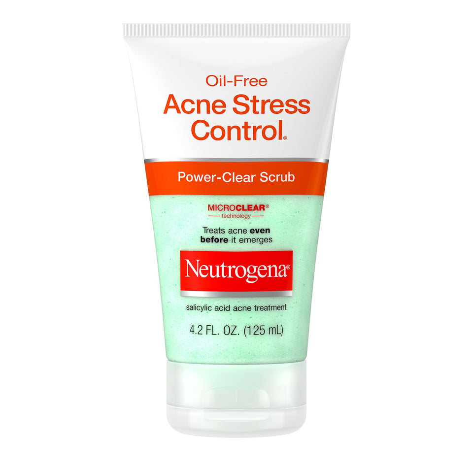 Neutrogena front packaging showing product name and acne treatment benefit