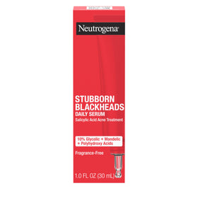 Neutrogena front packaging showing serum bottle and label for clear pores
