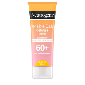Neutrogena front packaging showing SPF 60 protection and benefits