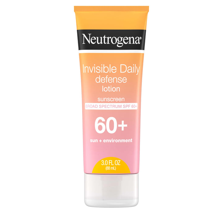 Neutrogena front packaging showing SPF 60 protection and benefits