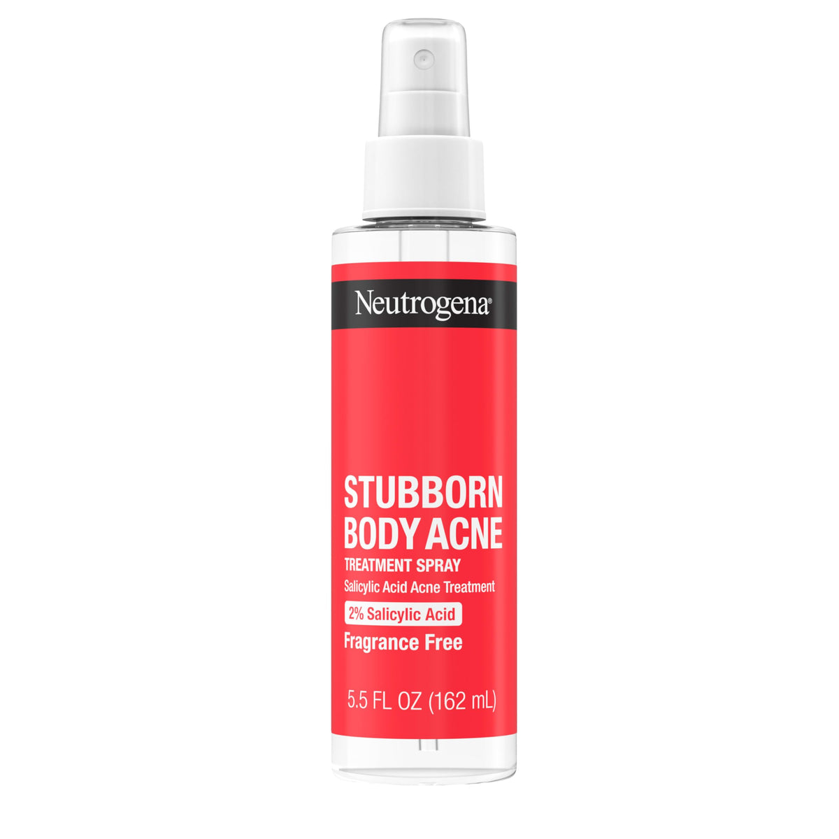 Neutrogena front packaging showing bottle and product benefit