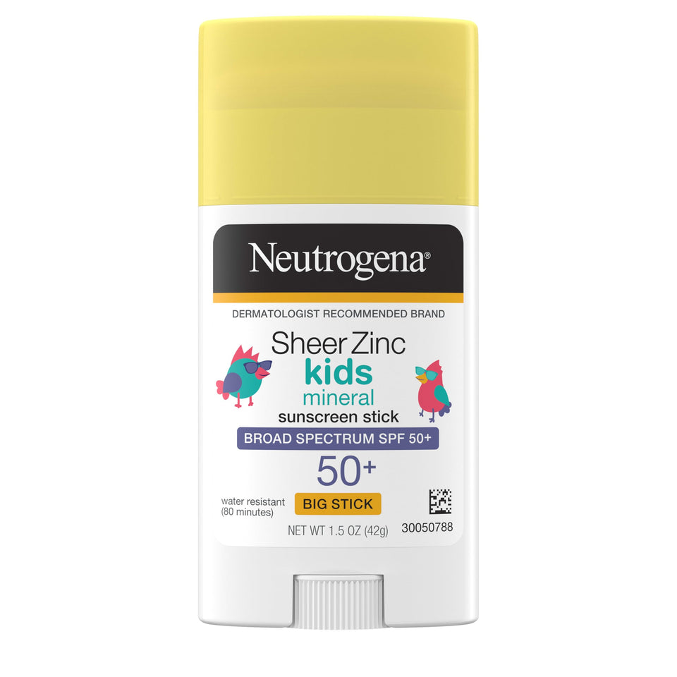 Neutrogena front packaging showing stick and SPF 50 protection benefit