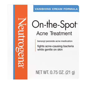 Neutrogena front tube showing product and compact size benefit