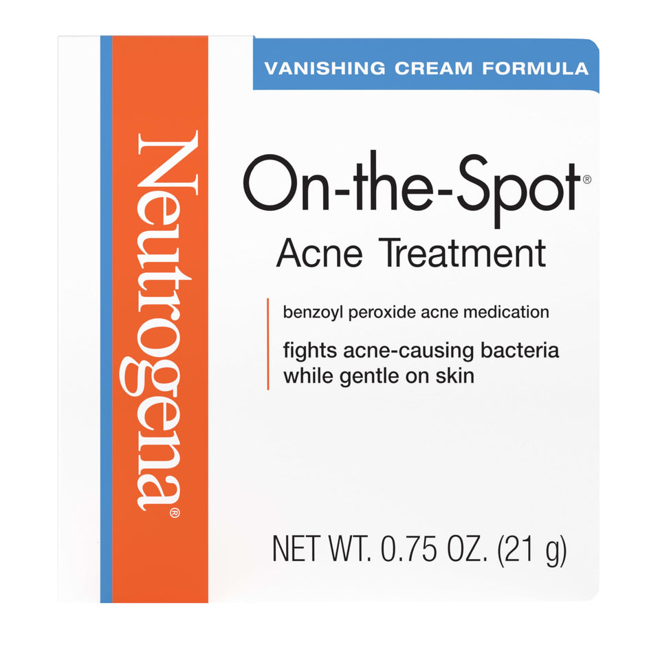 Neutrogena front tube showing product and compact size benefit